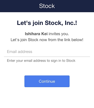How to join Team after invited to Stock_7