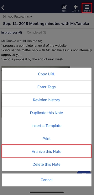 How to move data to Archive on Stock_9