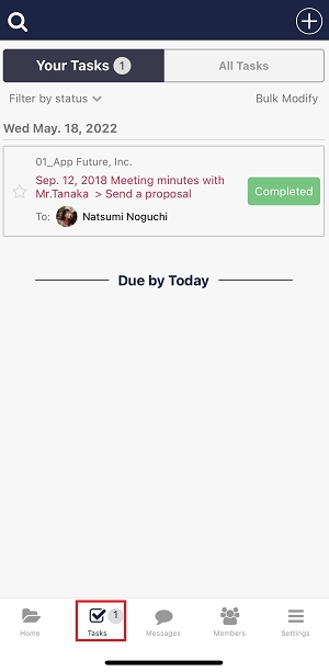 How to sort completed Tasks on Stock_7