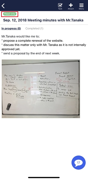 How to prevent members from editting Note on Stock_6