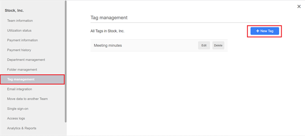 How to create a Tag and set it to Note on Stock_4