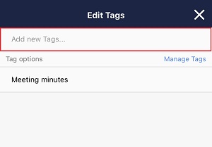 How to create a Tag and set it to Note on Stock_8