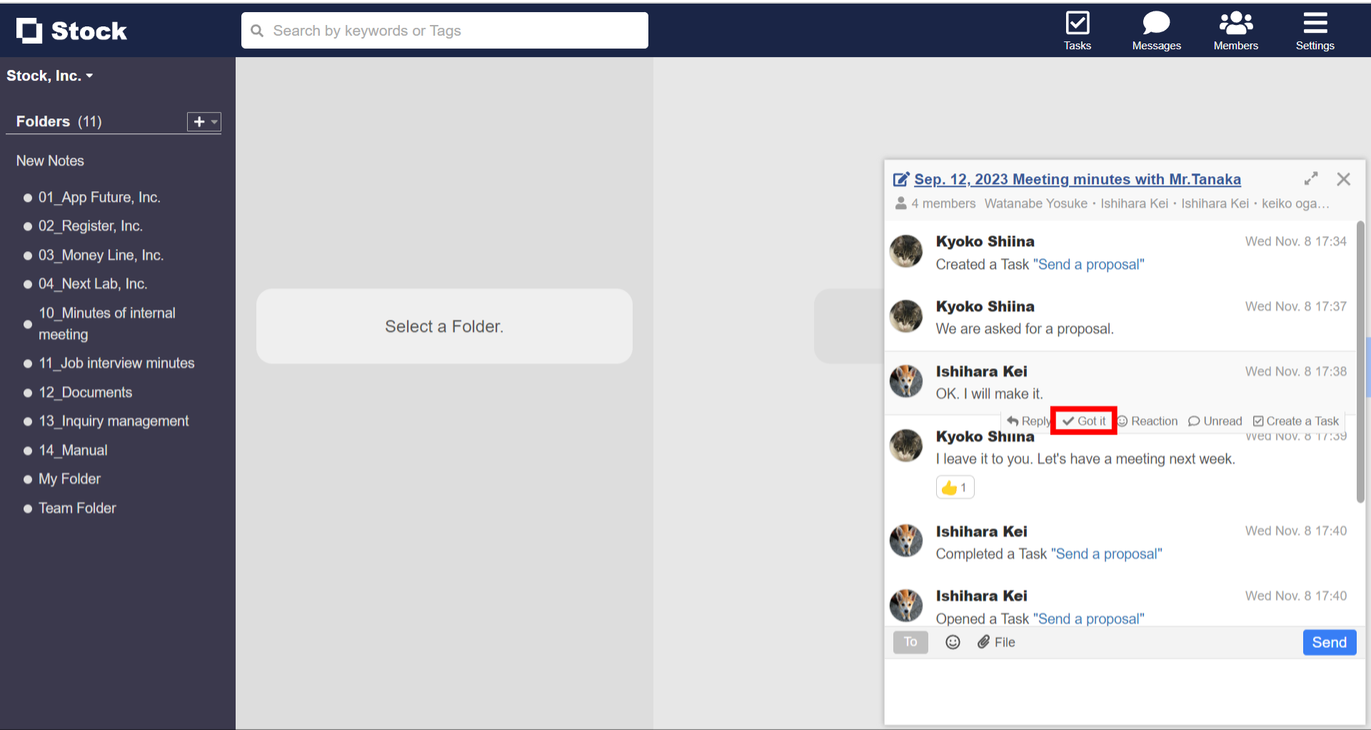 How to 'Understood' and 'Reaction' in Stock_1