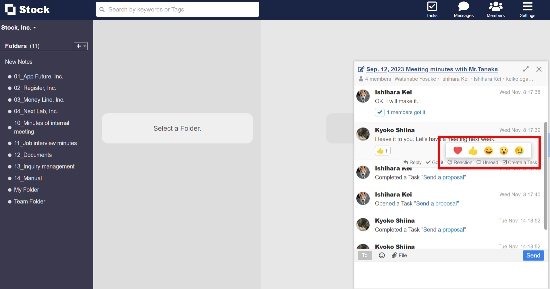 How to 'Copy' and 'React' in Stock_3
