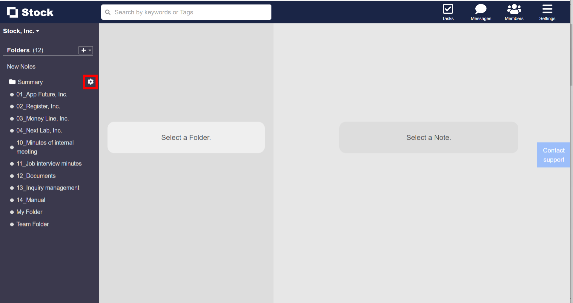 How to move or delete an entire folder group to the Old folder in Stock_1