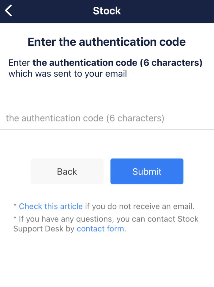 How to reset your password in Stock_5