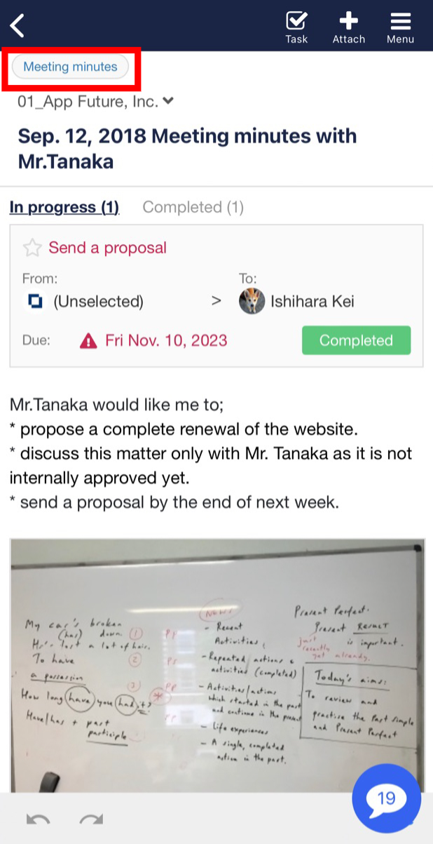 How to create a Tag and set it to Note on Stock_9
