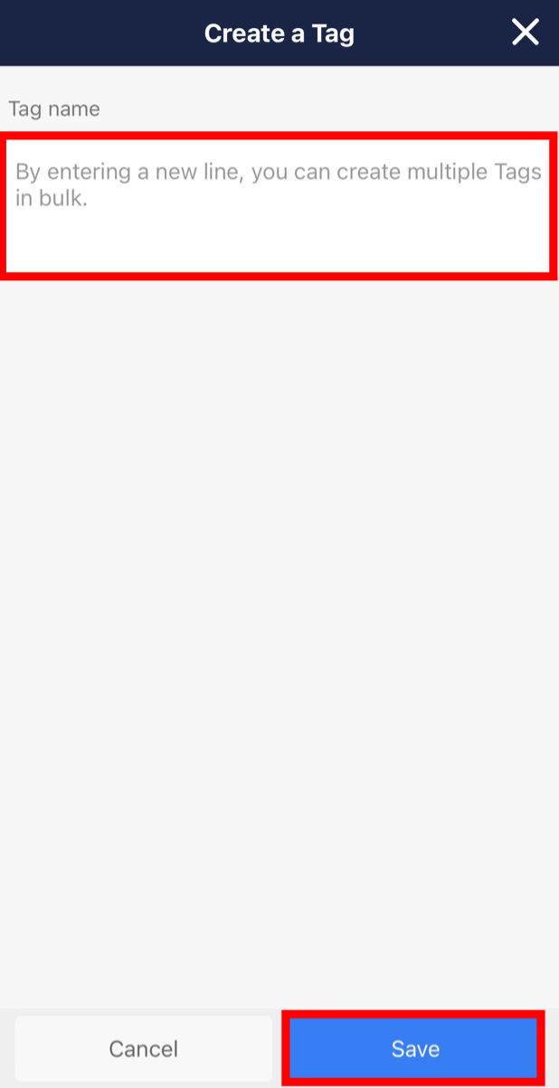 How to create a Tag and set it to Note on Stock_12