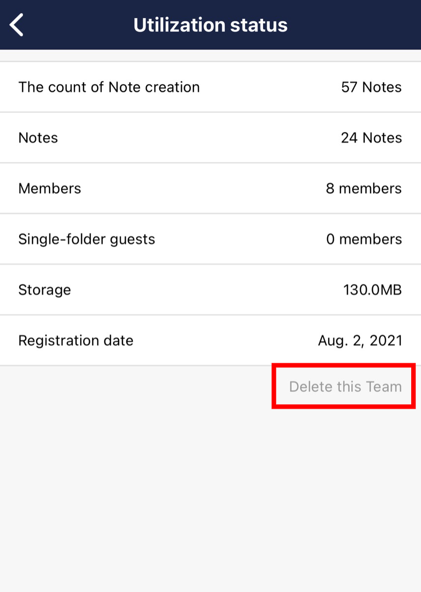 How to delete a Team on Stock_4