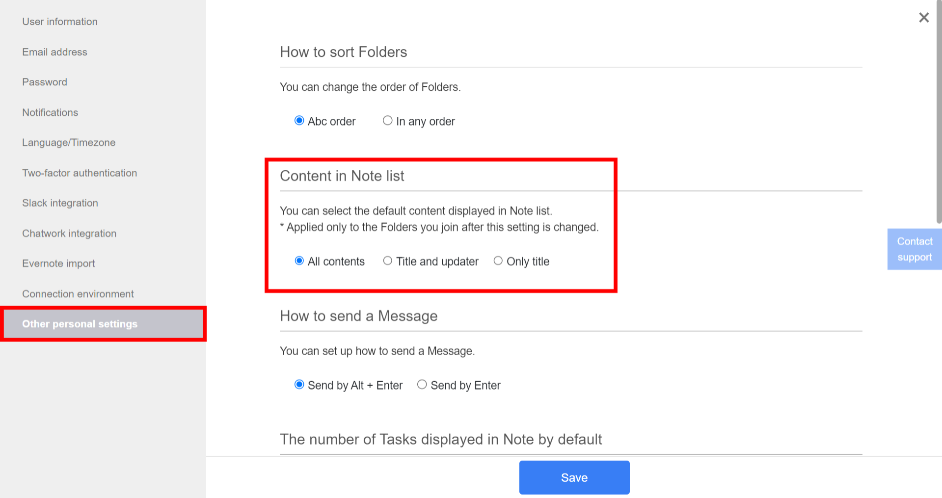 How to change the order of Folders on Stock_2