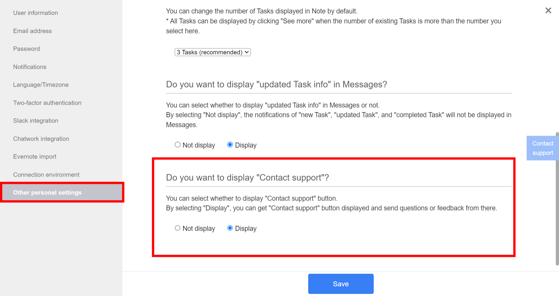 How to hide Contact Support on desktop on Stock_2