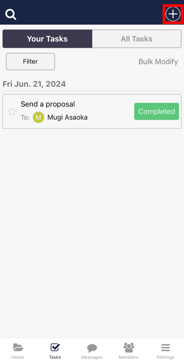 How to create Task not associated with Note on Stock_4