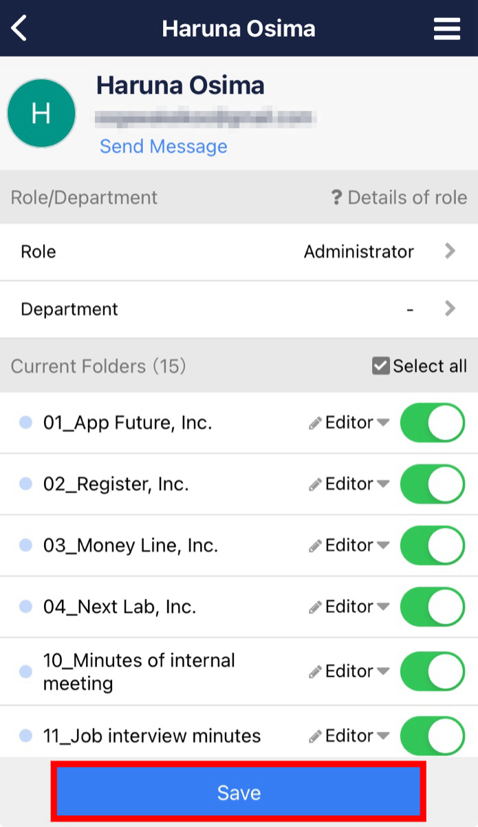 How to copy current Folders of an existing member to a new member on Stock_10
