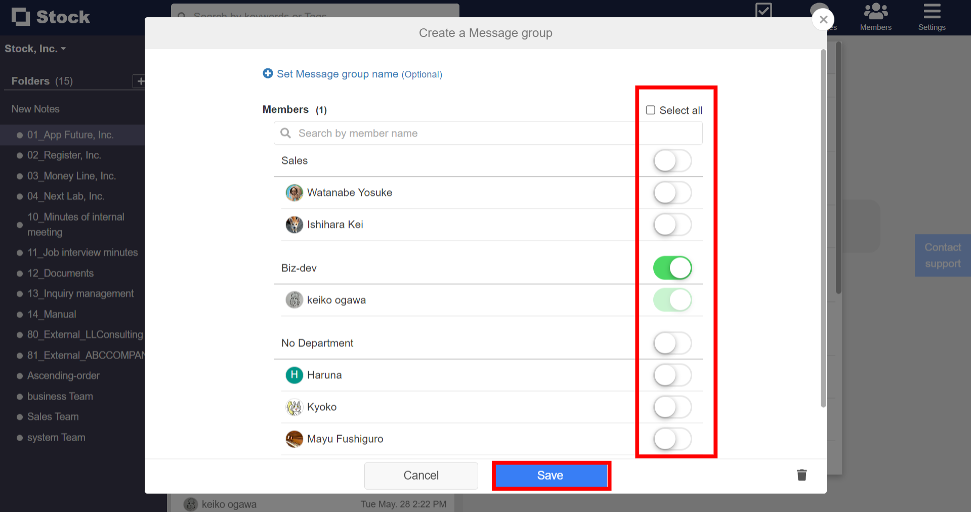 How to send Direct Messages on Stock_3