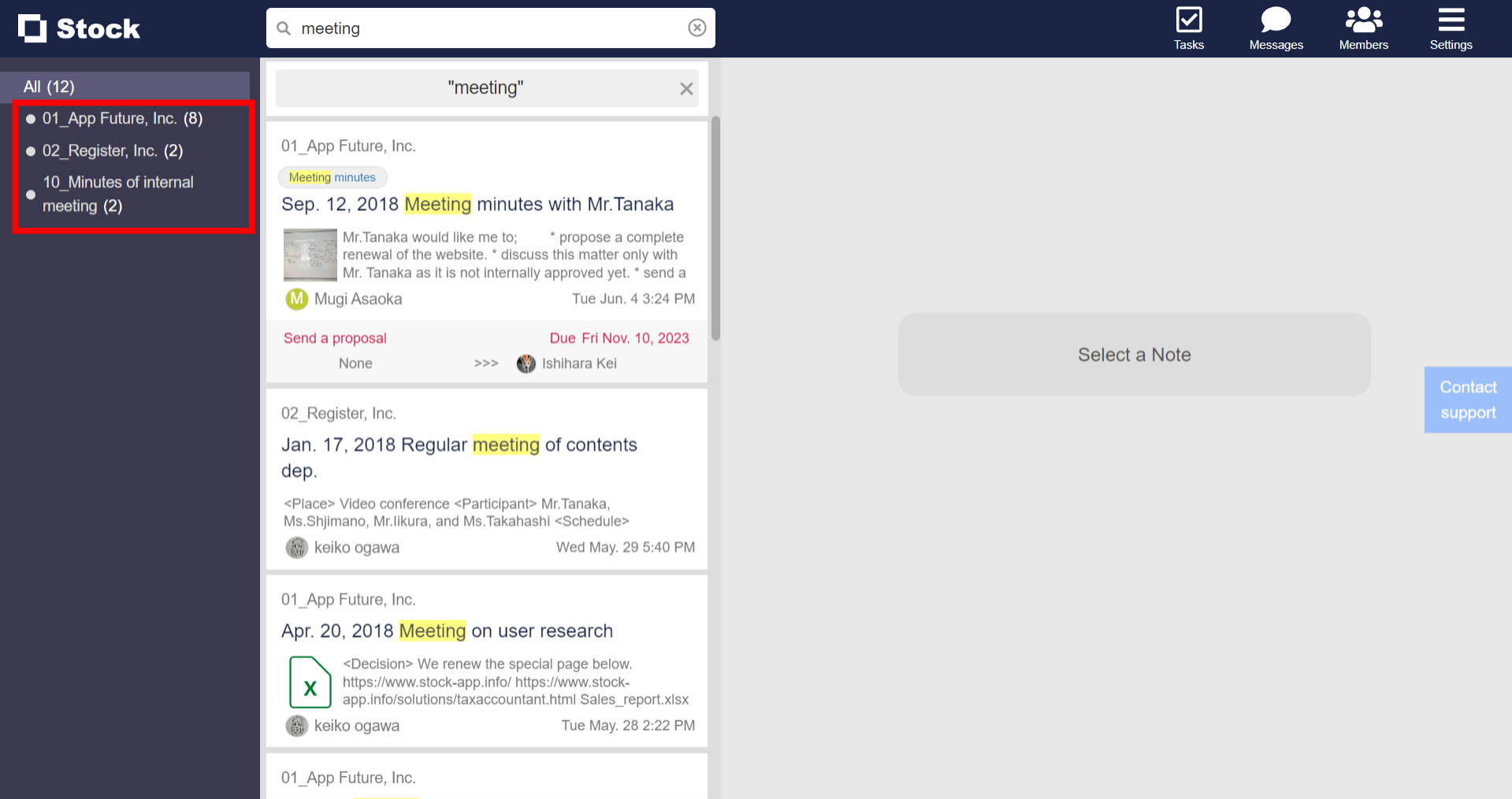How to search Notes in specific Folders on Stock_2