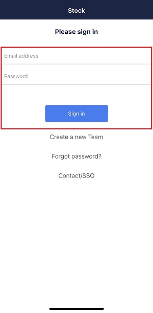 How to sign in by Two-factor authentication on Stock_3