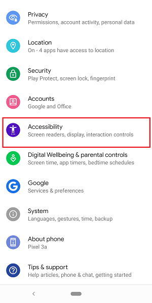 How to enlarge the texts on smartphone app_7