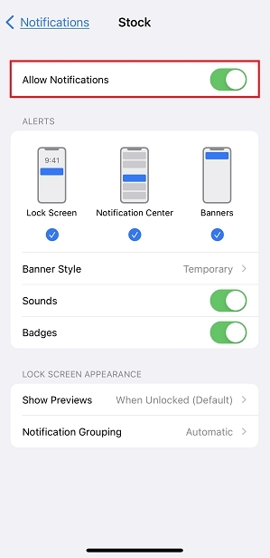 How to receive push notifications from Stock on smartphone_4