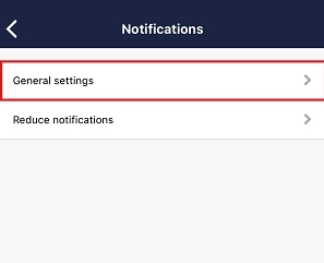 How to set notifications by email on Stock_5