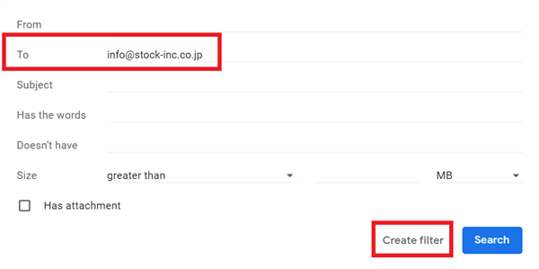 How to forward an email to Stock_5