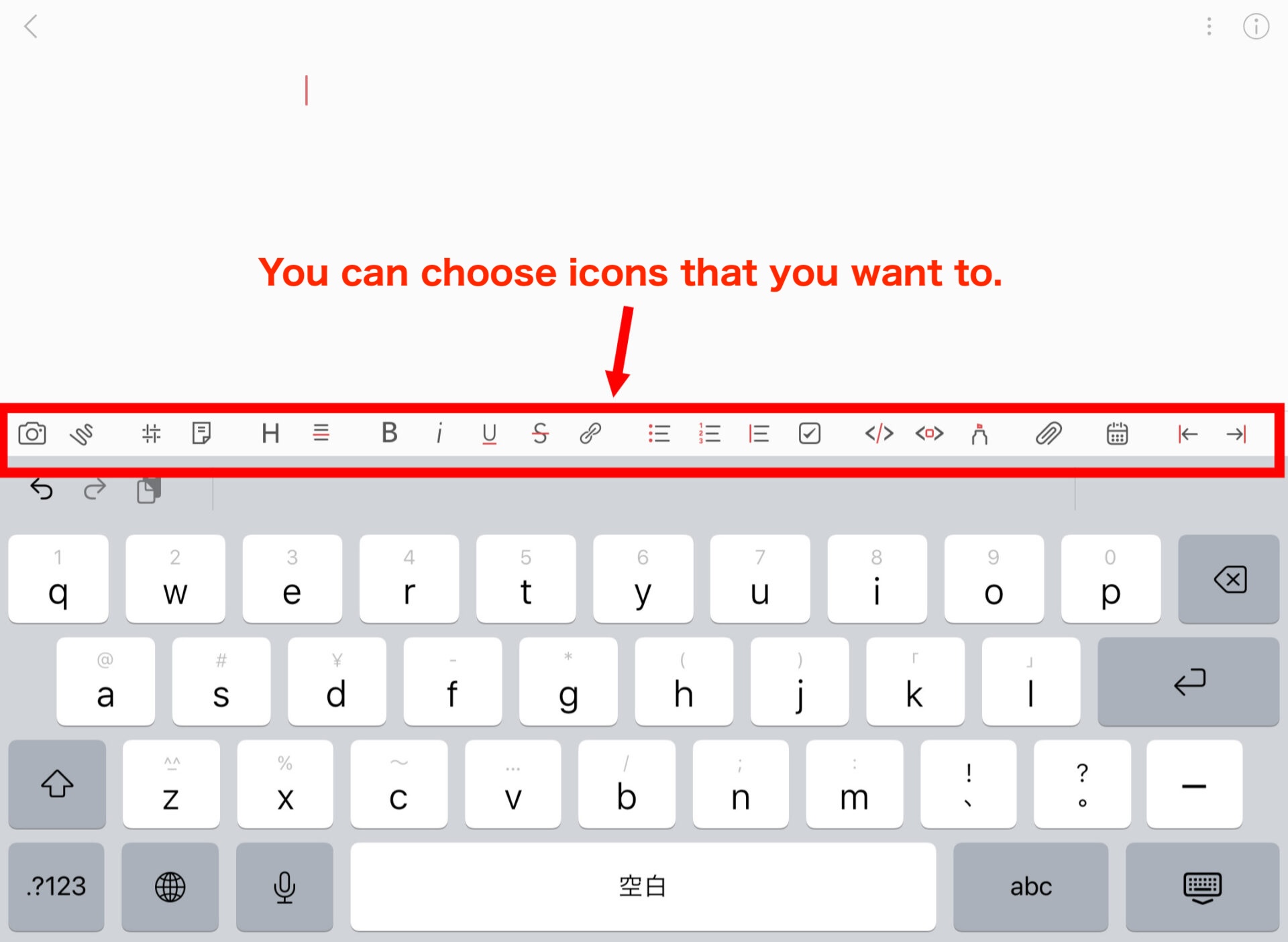 Image of adjusting the style of note regarding Bear