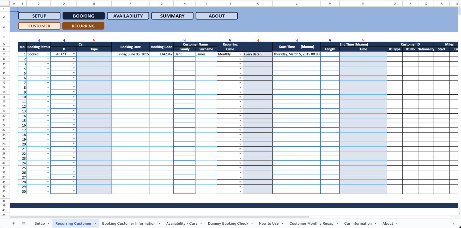 Template image of Spreadsheetpage