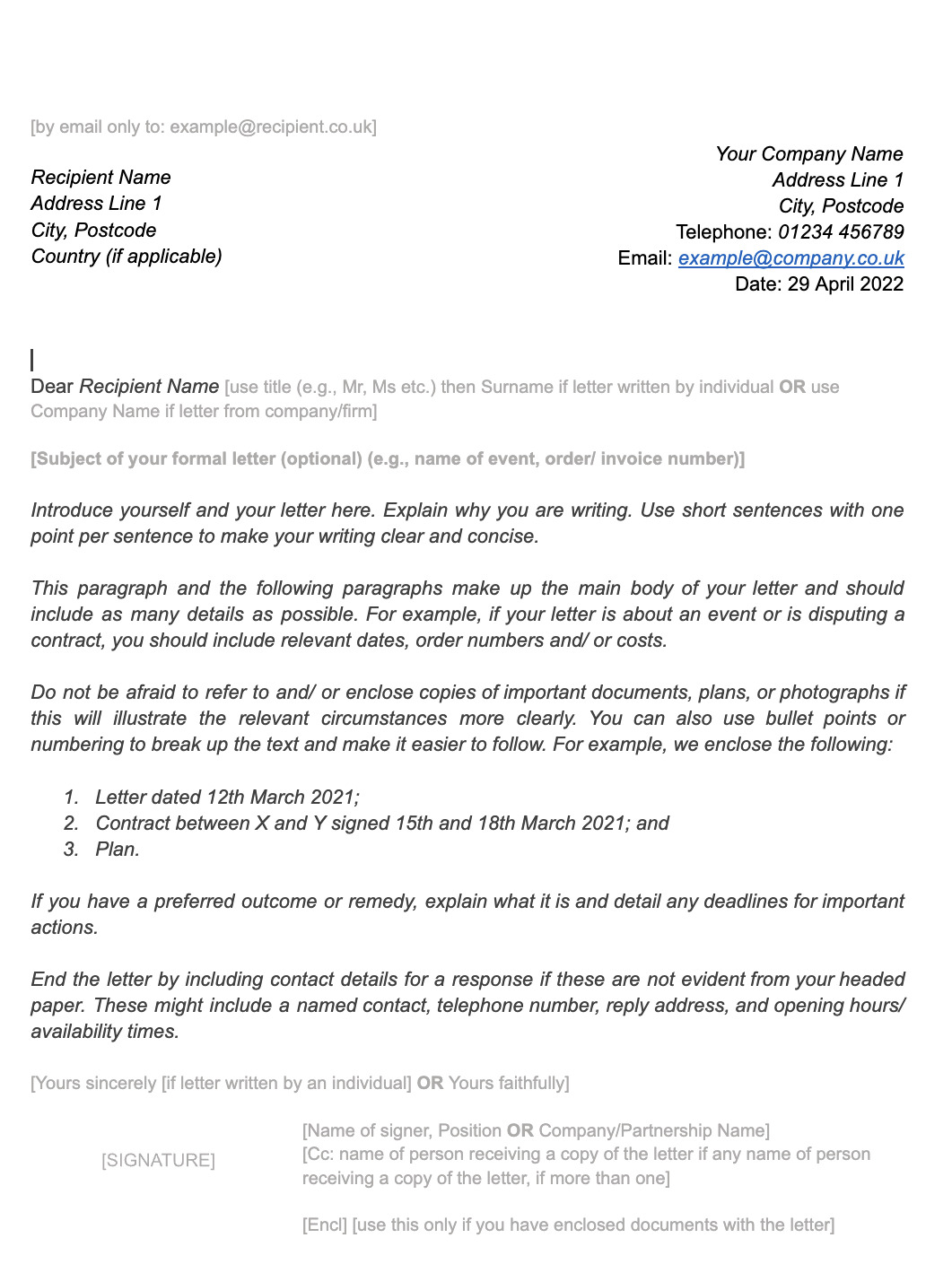 Template image of Template Archive