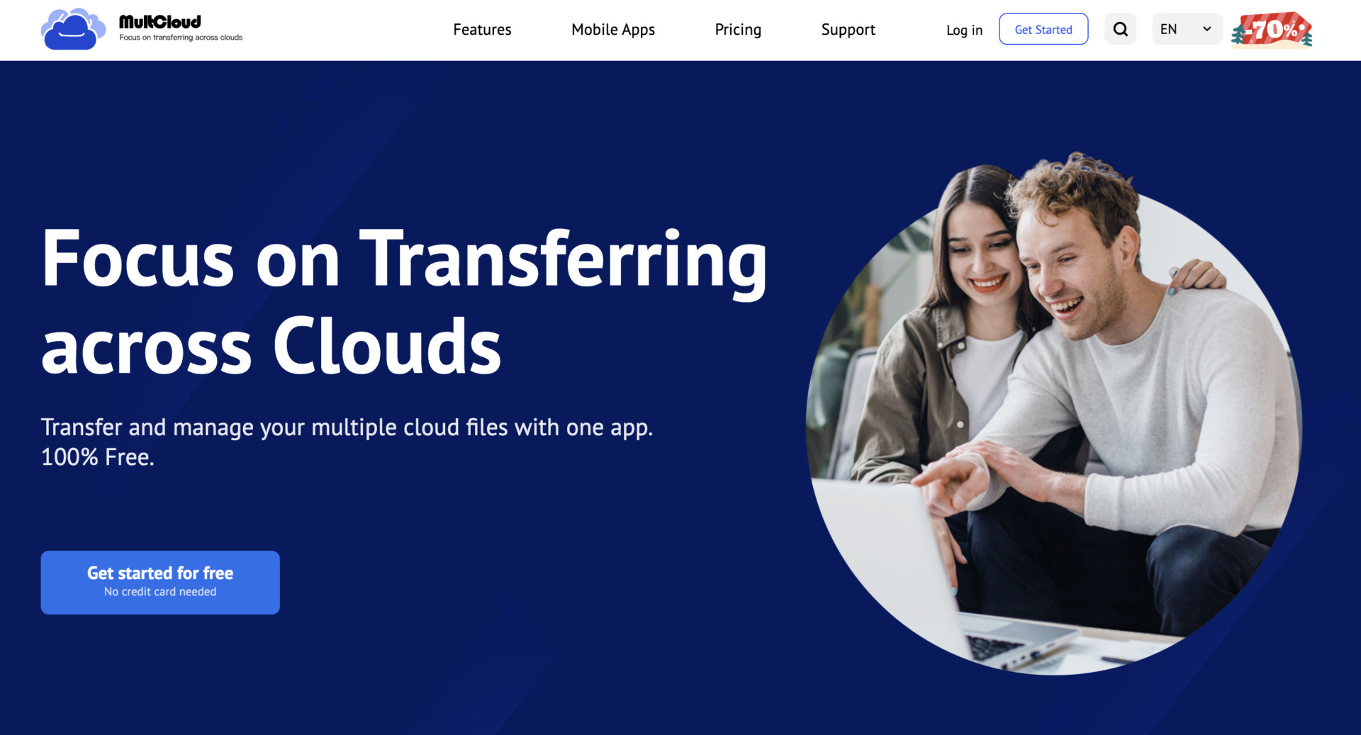 Top image of MultCloud