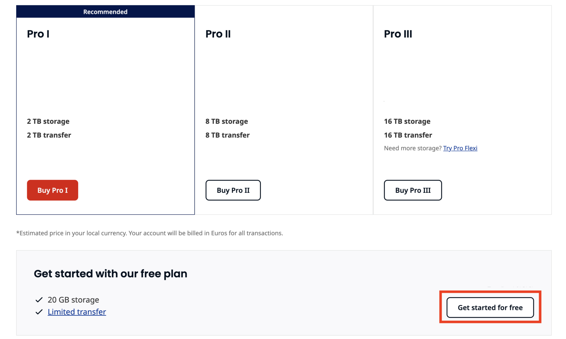 Image of choosing plan