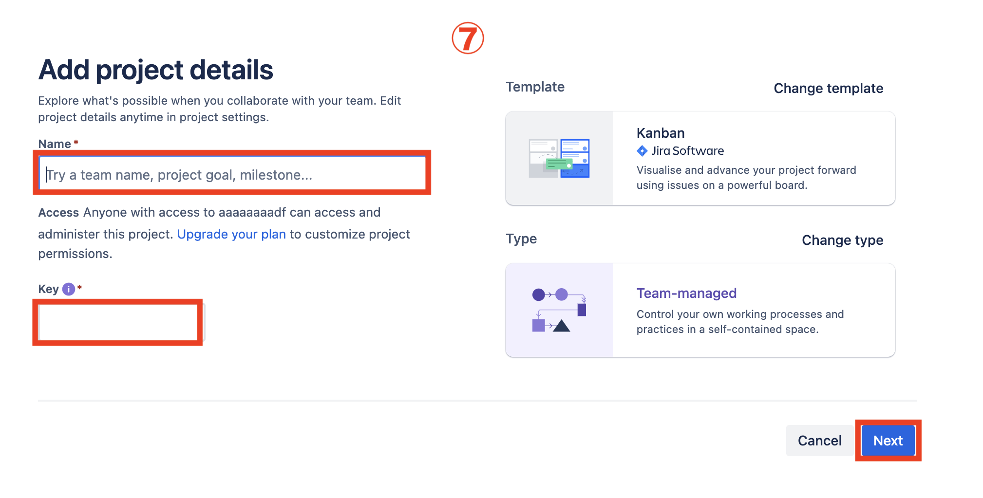 Image of setting detail of project