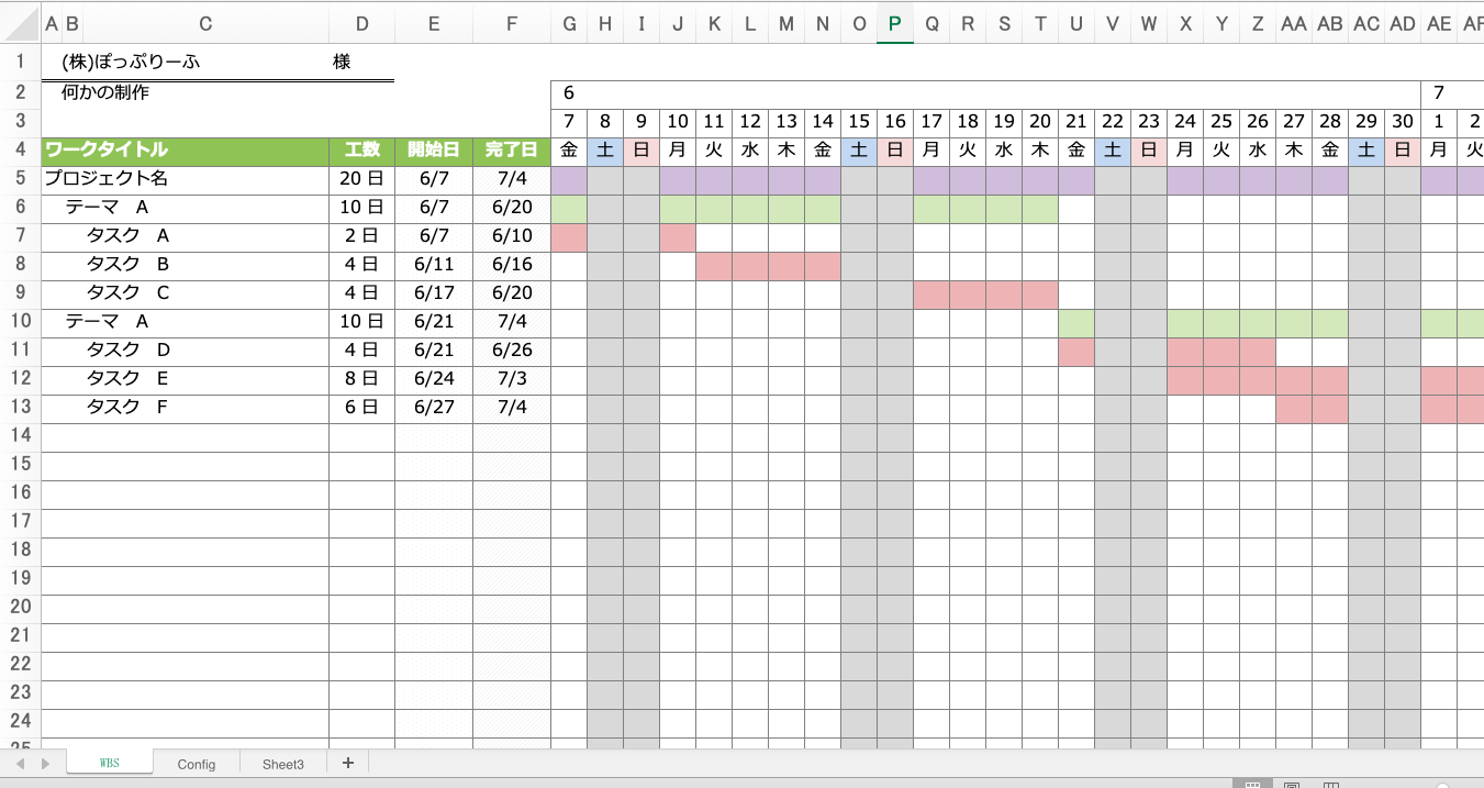 Hotateの苦悩のテンプレート