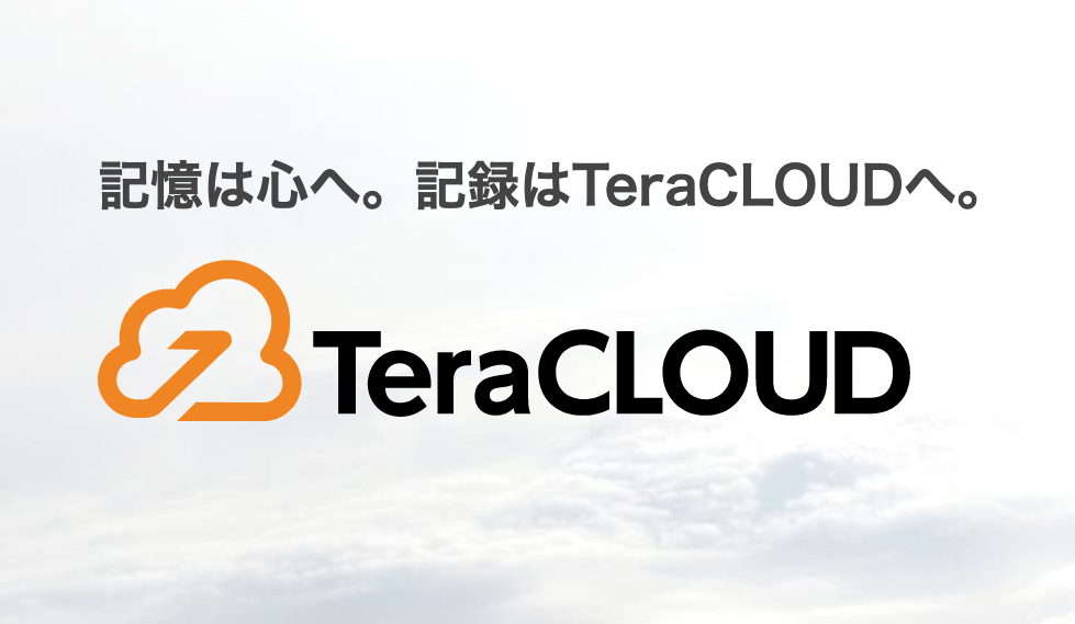 TeraCloudのトップページ画像