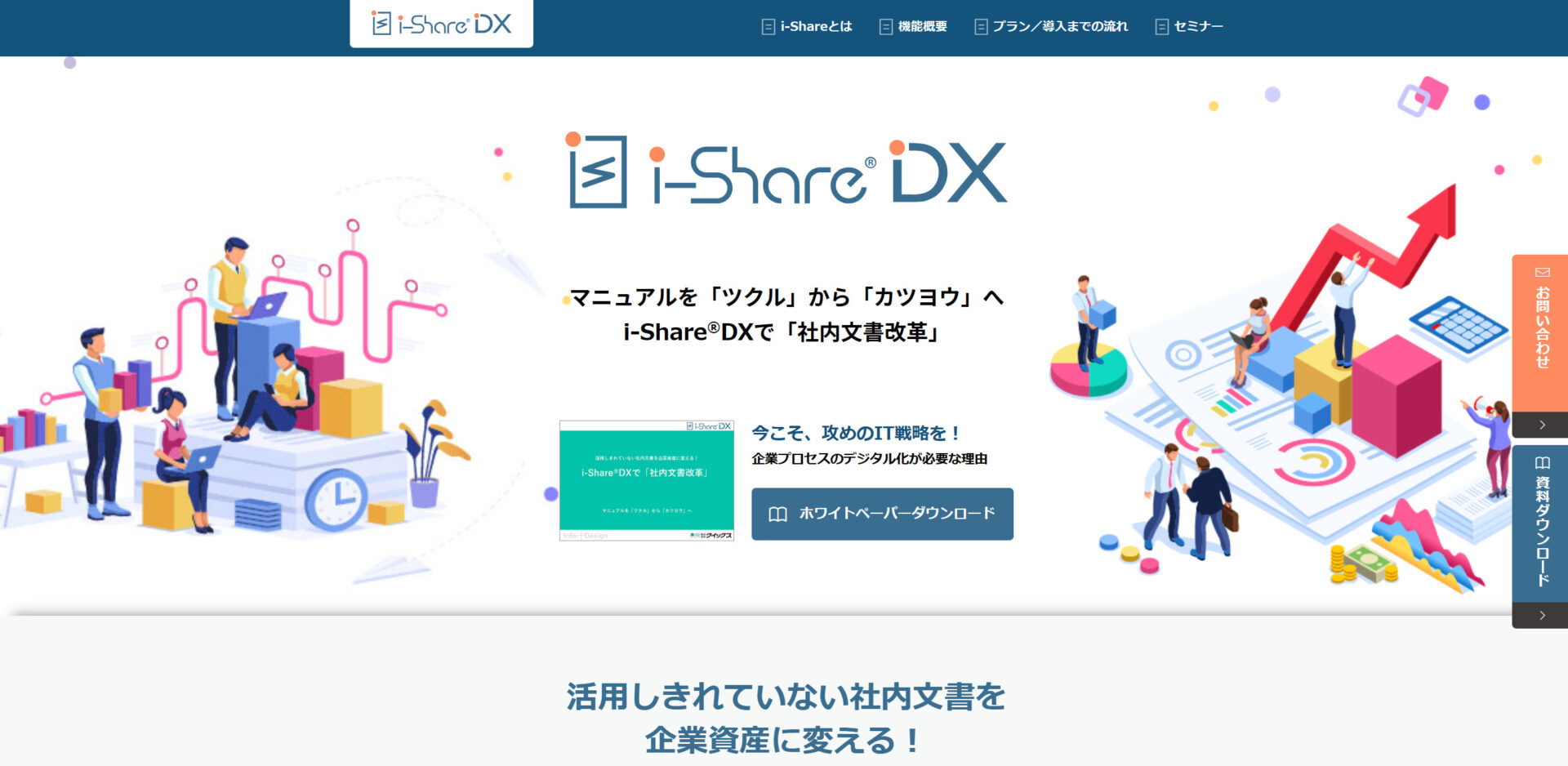 i-Share DXのトップページ