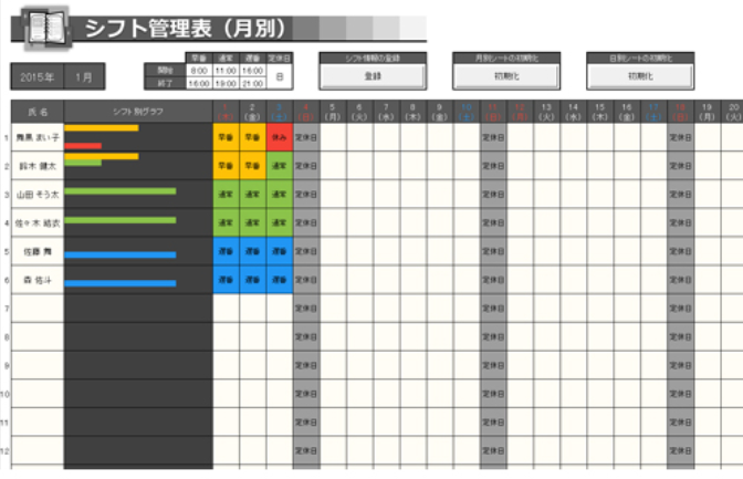 Microsoftのテンプレート画像