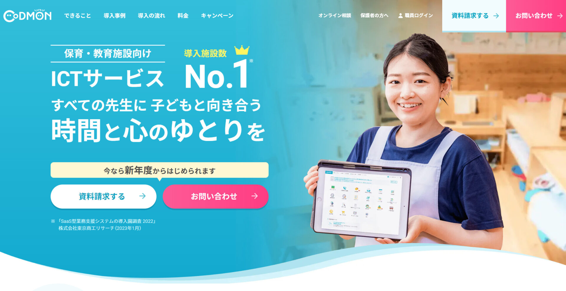 CoDMONのトップページ