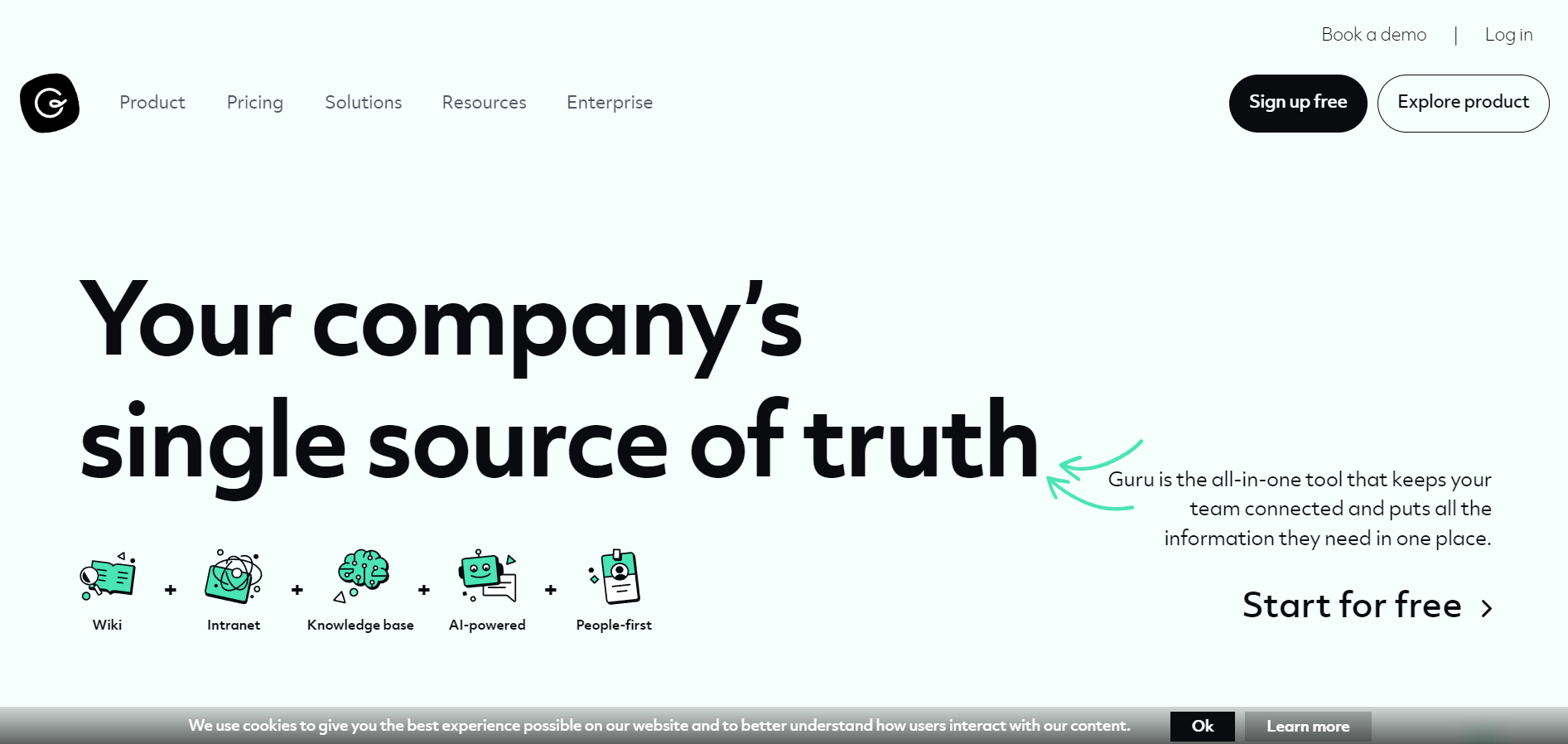 Guruのトップページ