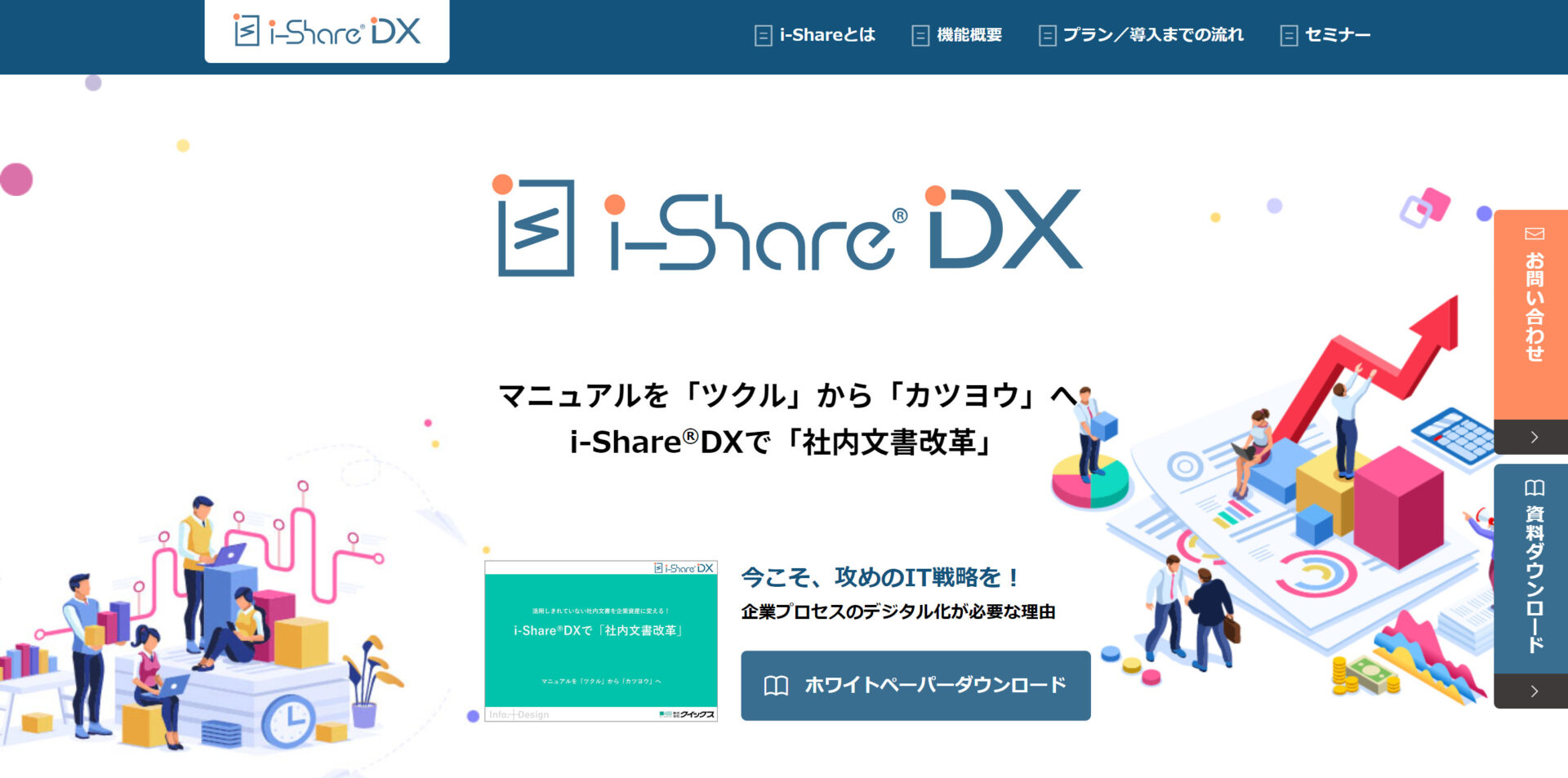 i-ShareDXのトップ画像