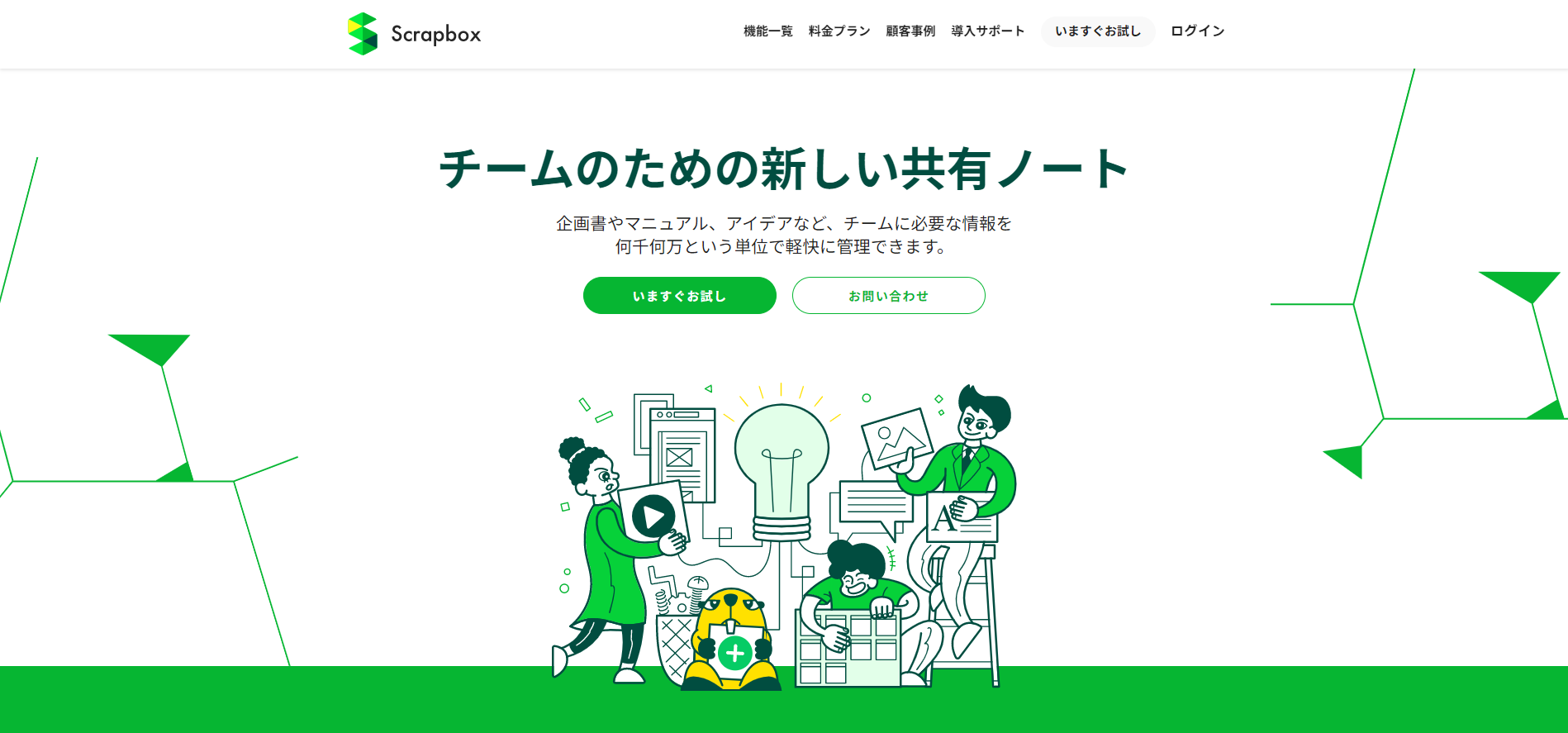 Scrapboxのトップ画像