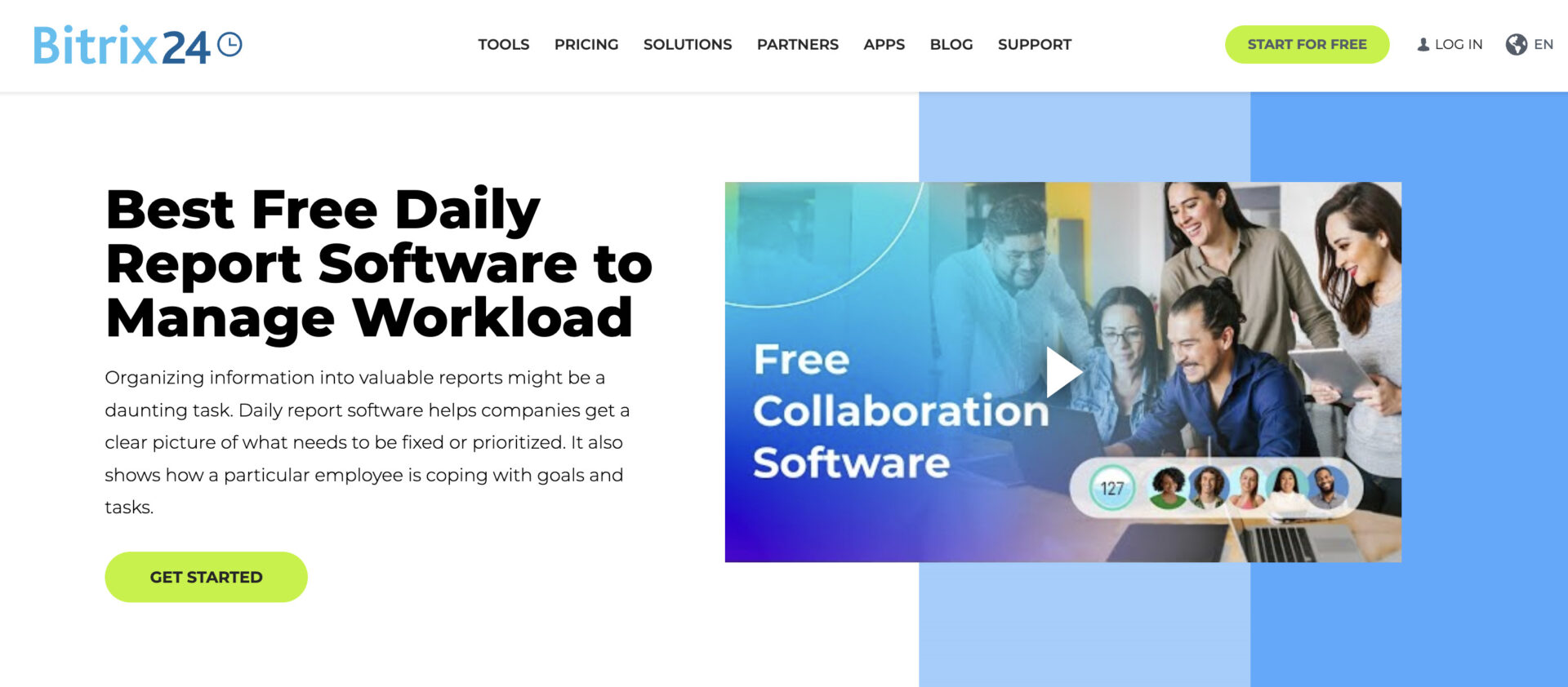 Screenshot of Bitrix24
