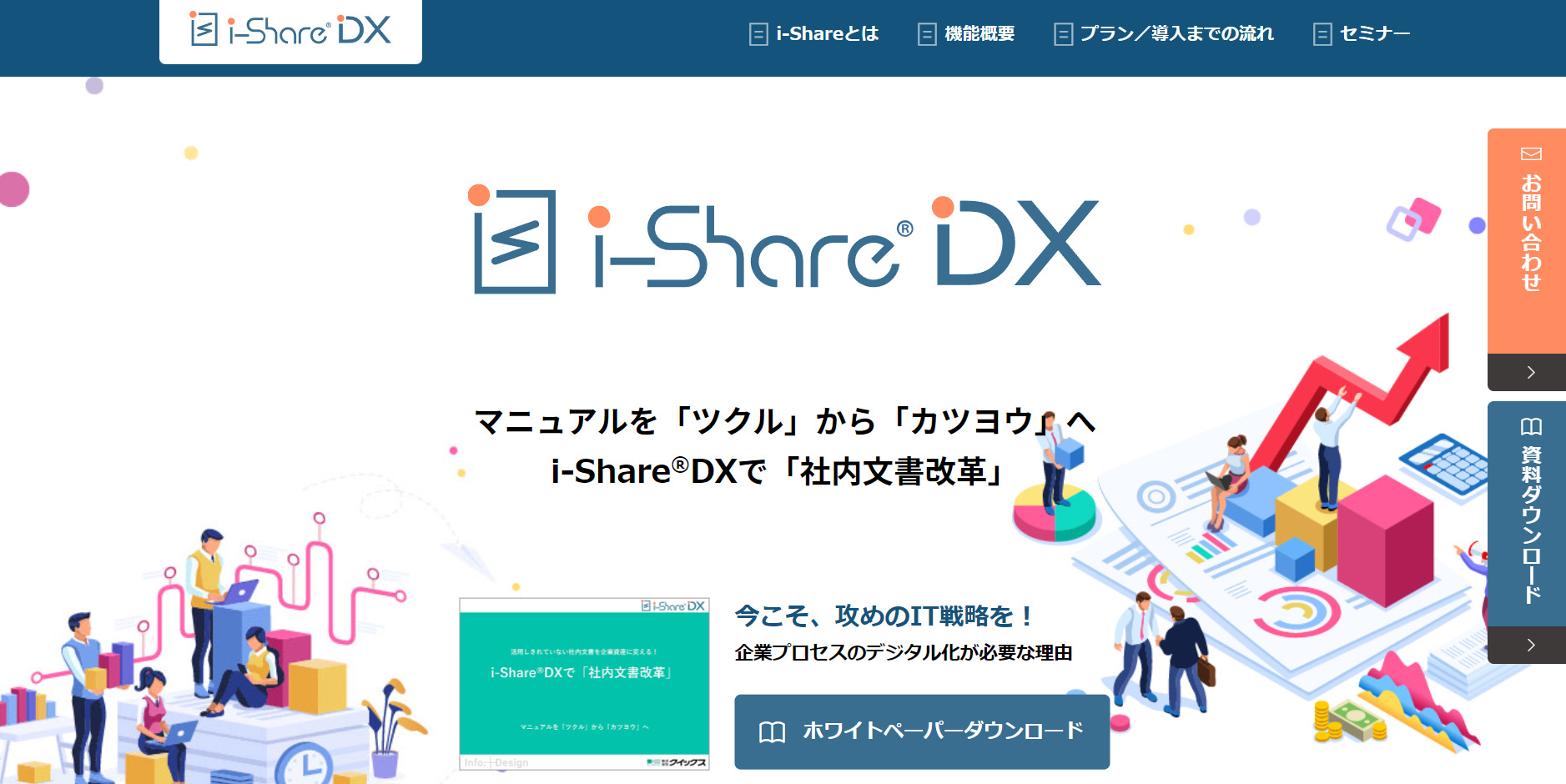 i-Share DXのトップページ