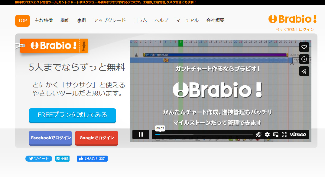 Brabio!のトップ画像