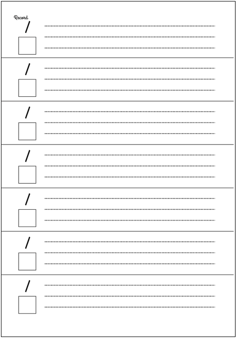 汎用的に使える申し送りテンプレート画面