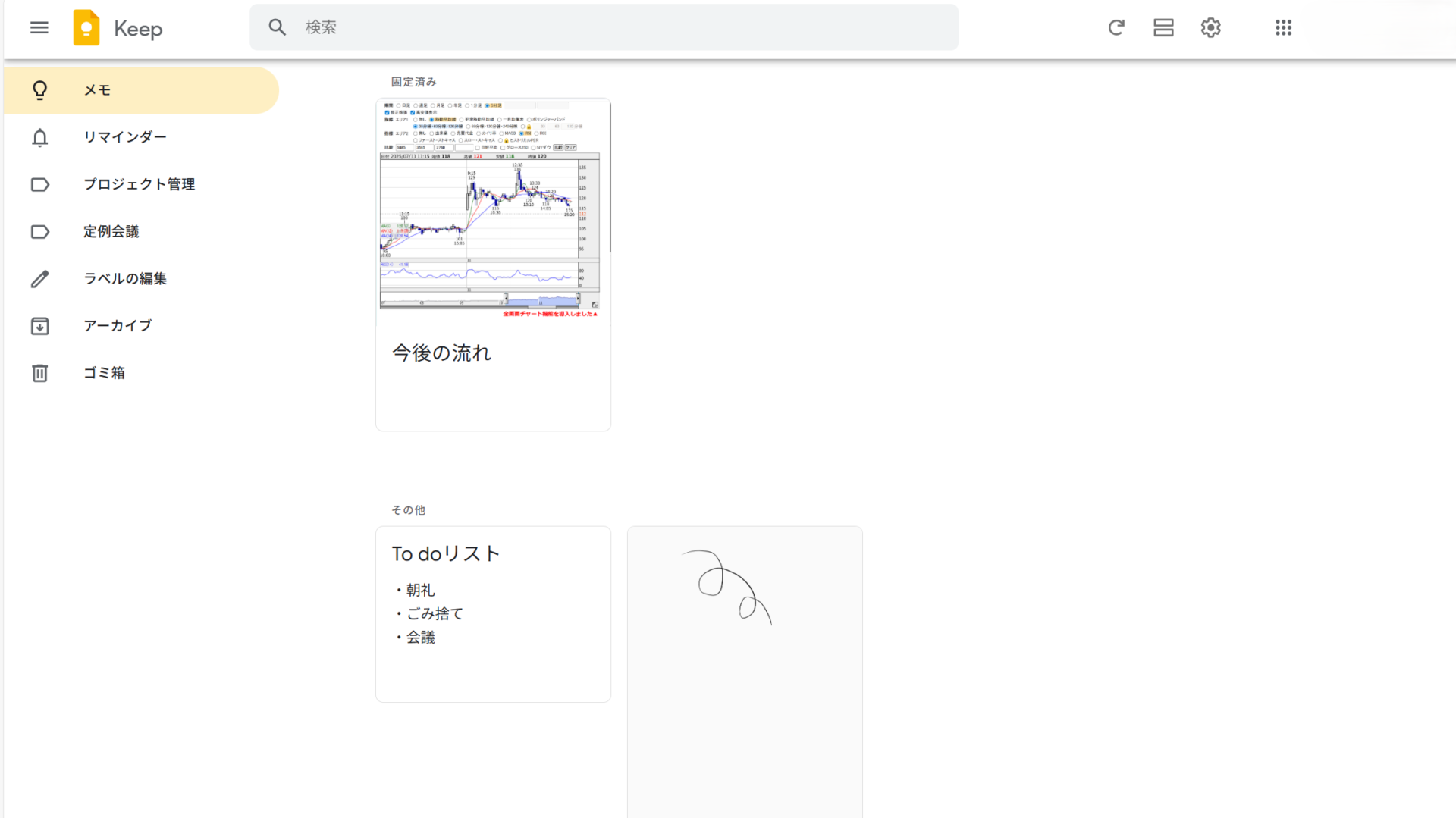 TODOリストの作成画面