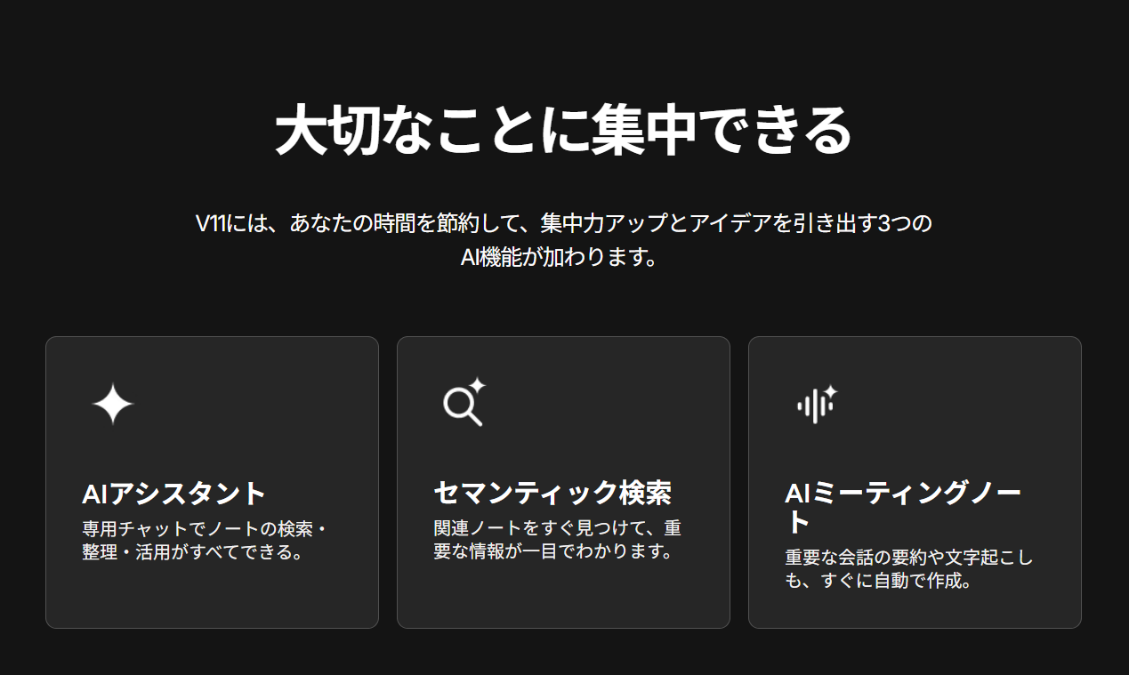 Evernoteの新たなAI機能