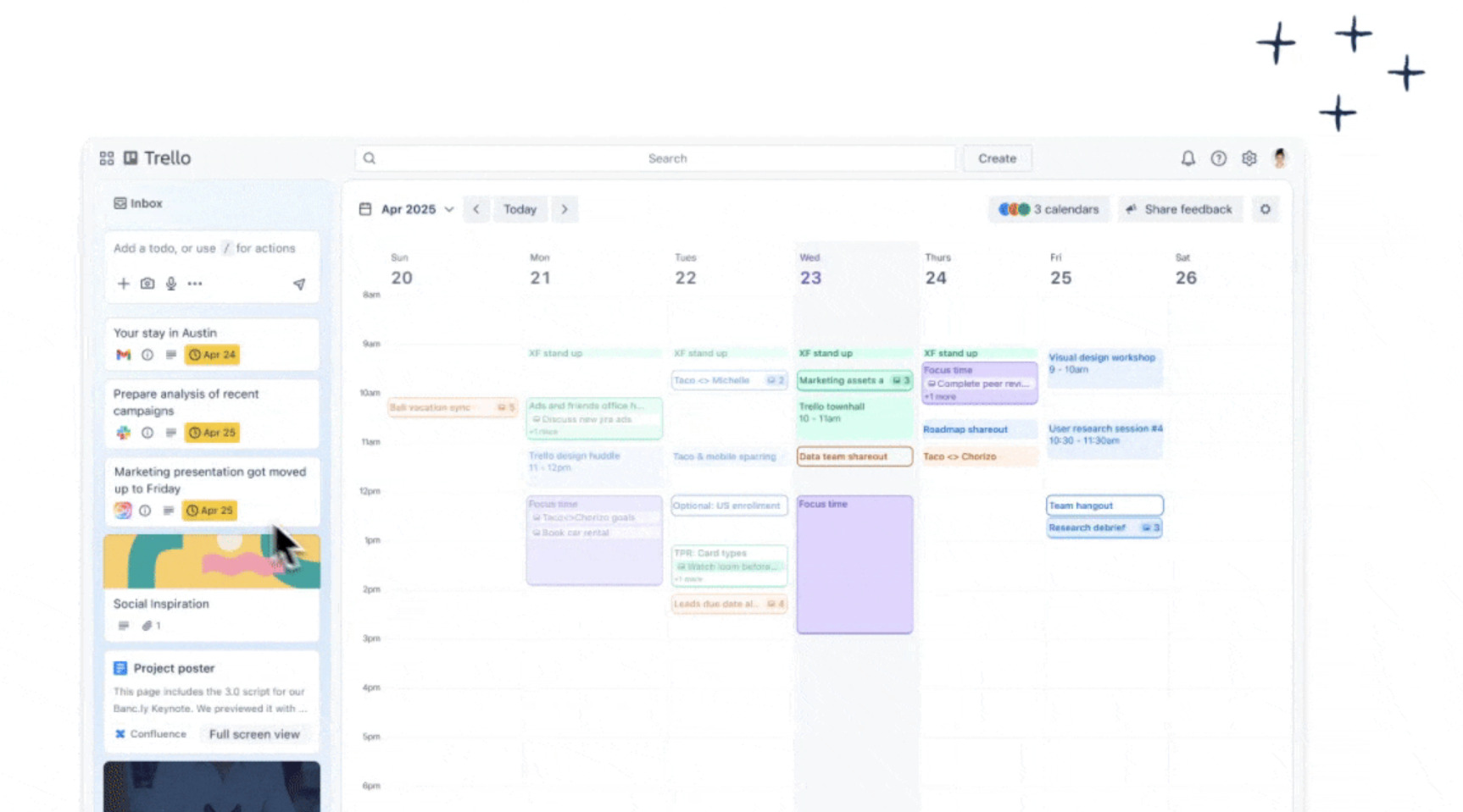 Trello新機能紹介の画面