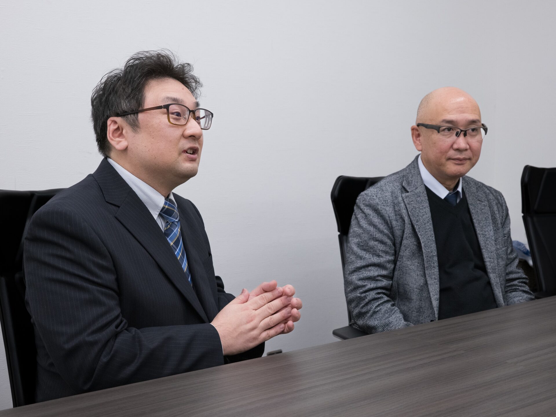 株式会社いちやまマートのインタビューの様子