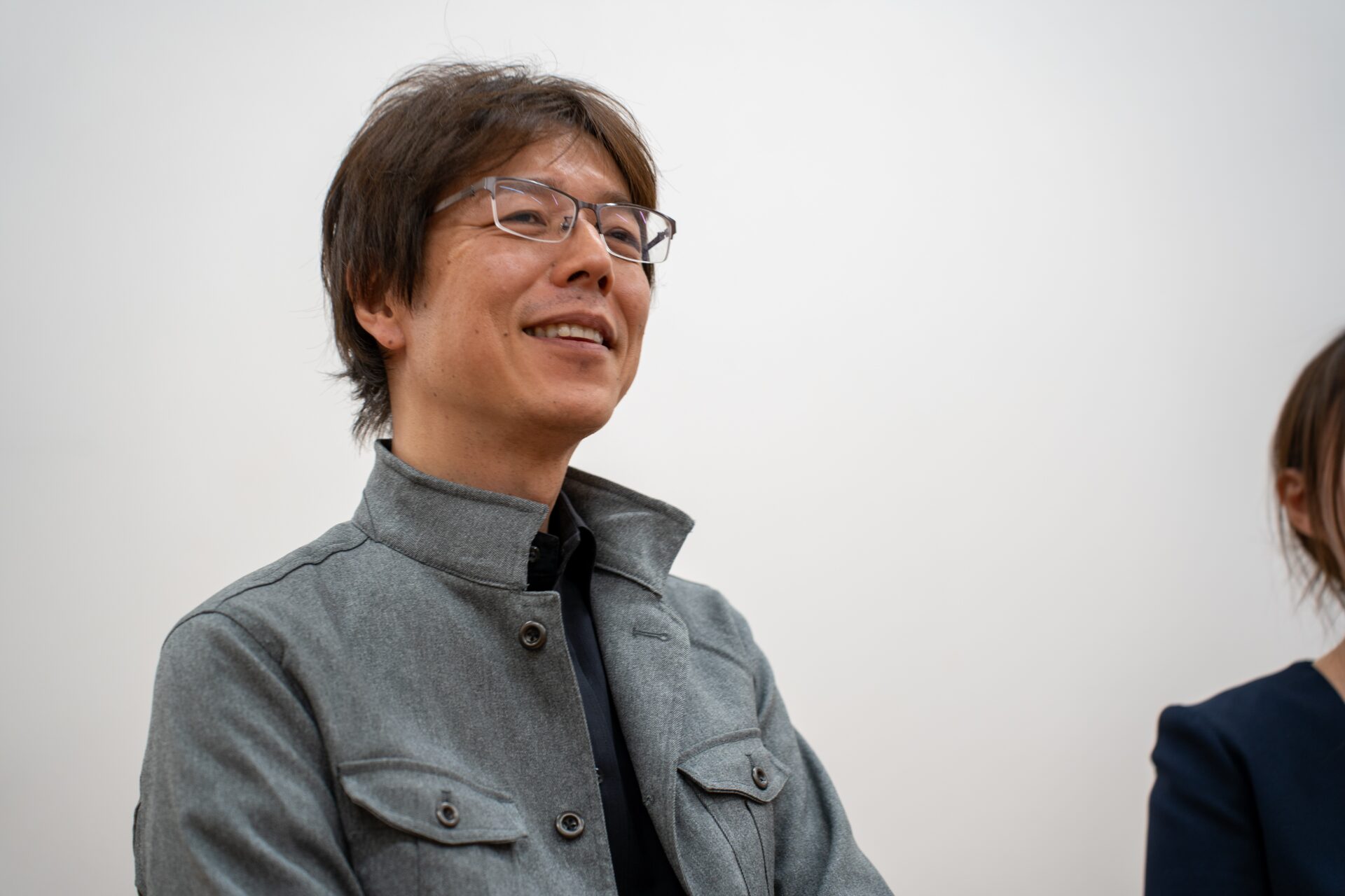 株式会社アップ様のインタビューの様子